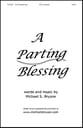 A Parting Blessing SATB choral sheet music cover